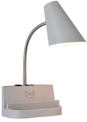 Qi Organizer Desk Lamp