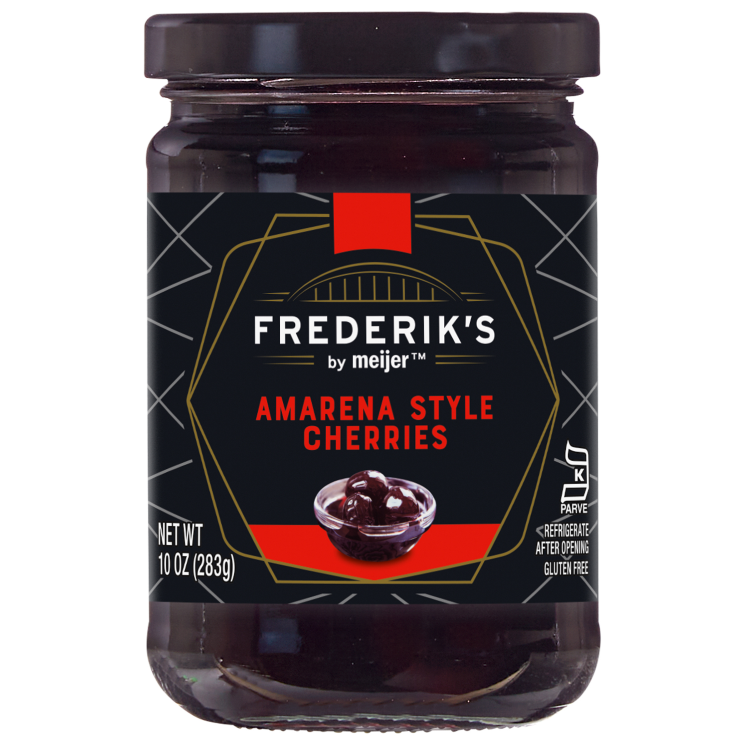 slide 1 of 3, FREDERIKS BY MEIJER Frederiks Amarena Cherries 10oz, 10 oz