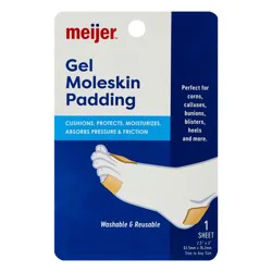 Gel Moleskin Padding, 2.5 In X 3 In, 1 Ct