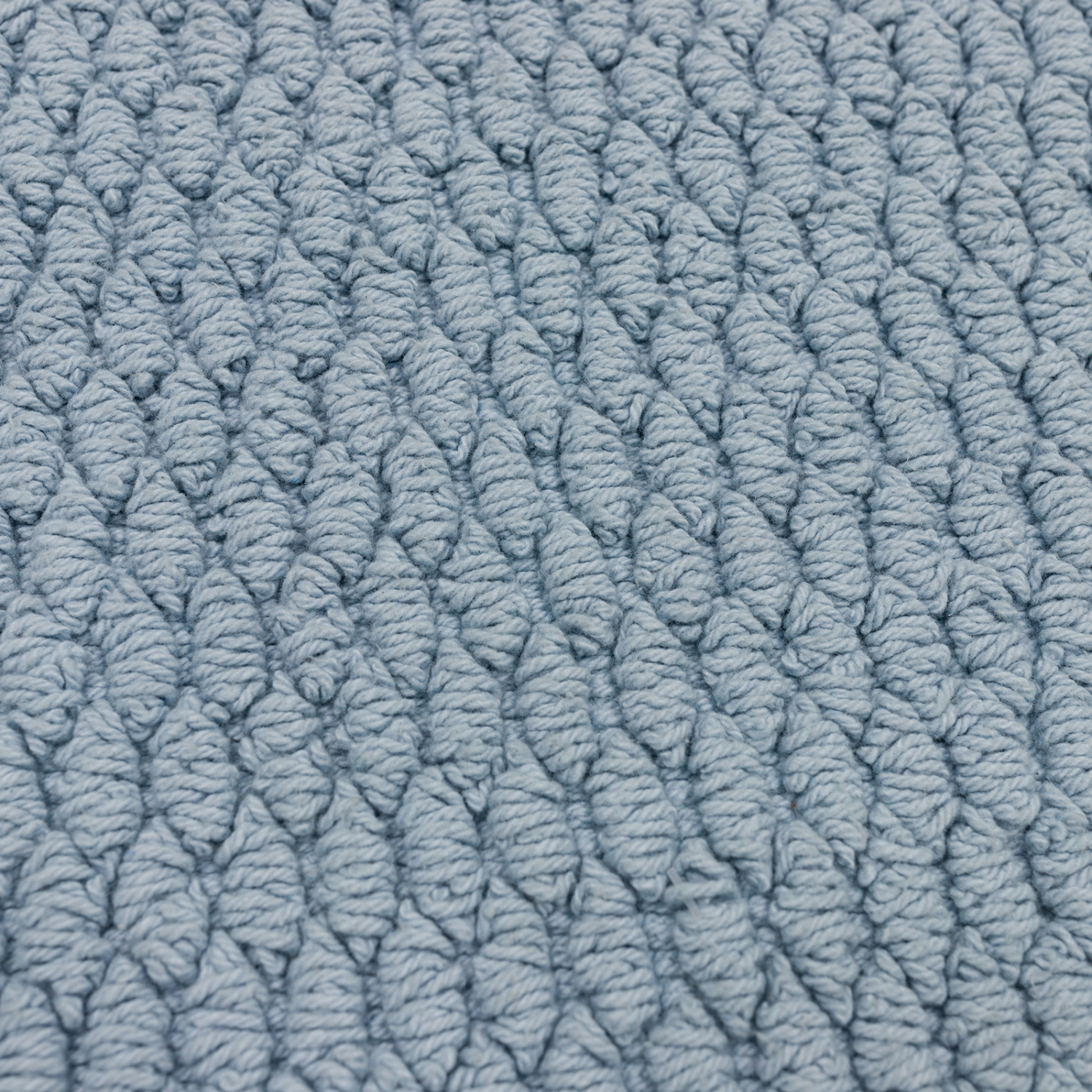 slide 3 of 3, Room & Retreat Cotton Low Loop Bath Rug Lt Blue 20" x 34", 1 ct