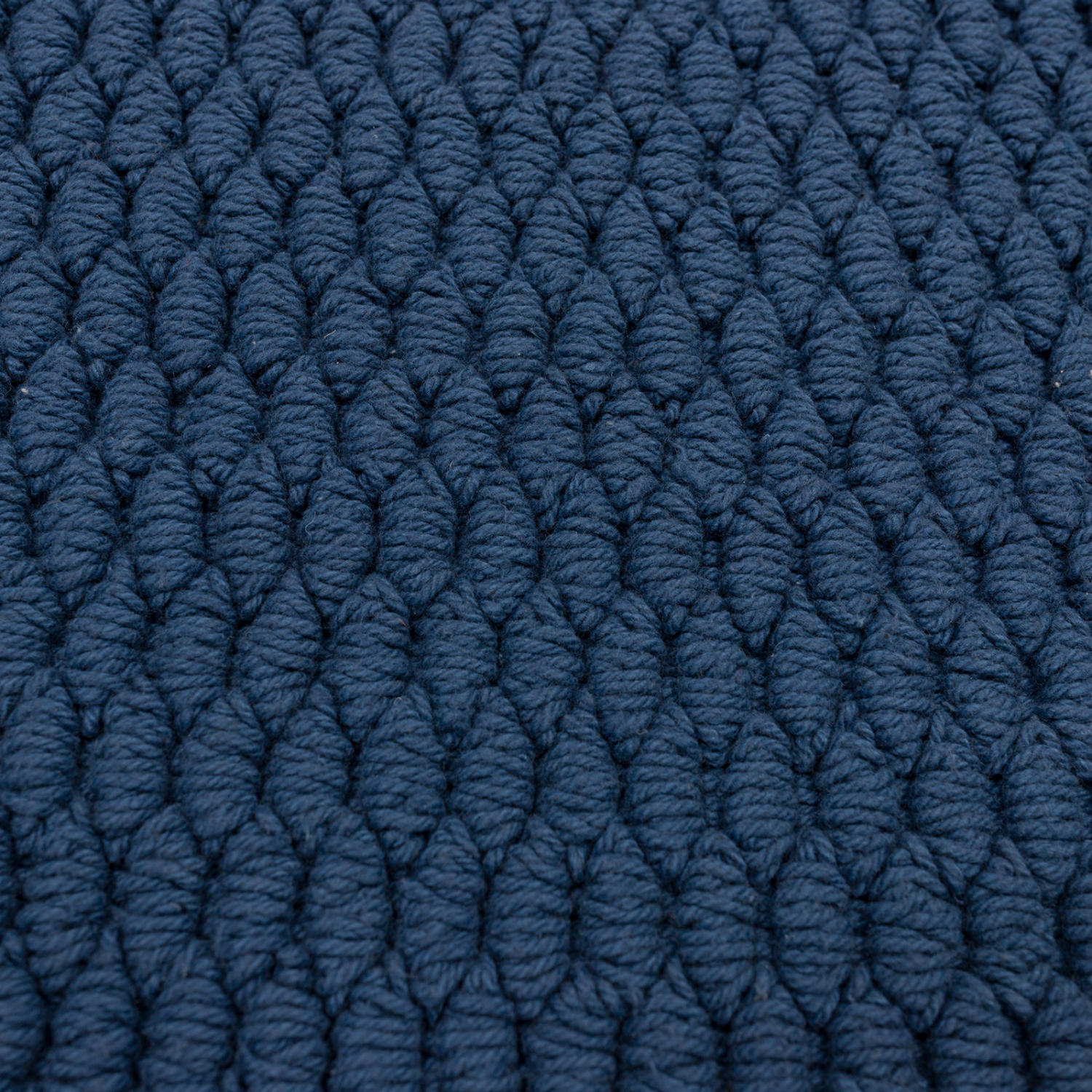 slide 3 of 3, Room & Retreat Cotton Low Loop Bath Rug Indigo 20" x 34", 1 ct
