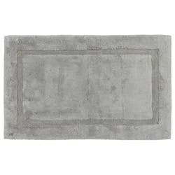Mohawk Ensuite Cotton Border Bath Rug, 24 in x 40in, Light Grey
