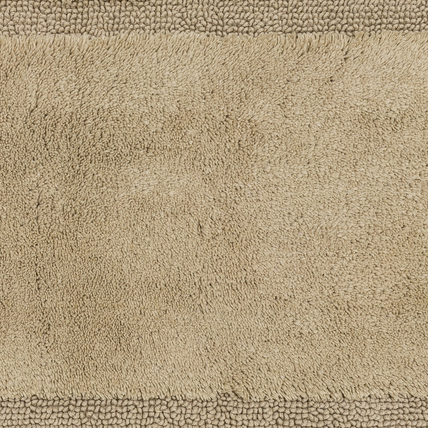 slide 5 of 5, Mohawk Room & Retreat Cotton Border Bath Mat Taupe 24" x 40", 24 in x 40 in