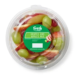 Fresh From Meijer Grapes and Apples Mix 20 oz