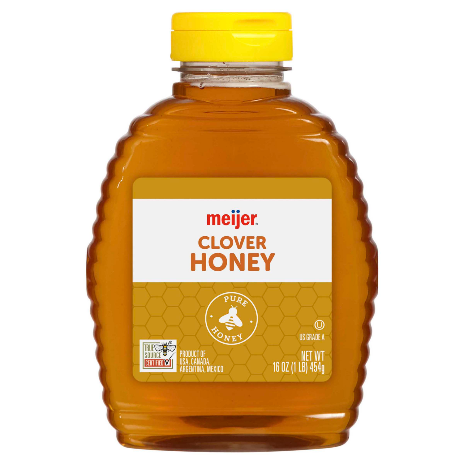 slide 1 of 2, Meijer Clover Honey, 16 oz
