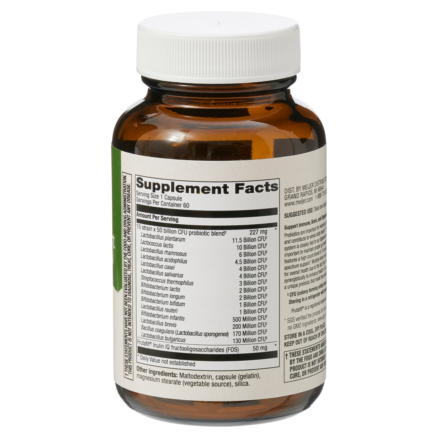 slide 2 of 2, True Goodness Probiotic 50 Billion 15 Strains, 60 ct