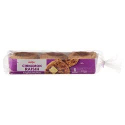 Meijer Cinnamon Raisin English Muffins, 6 Count