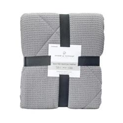 Room & Retreat Quilted Waffle Throw 50 In X 70 In