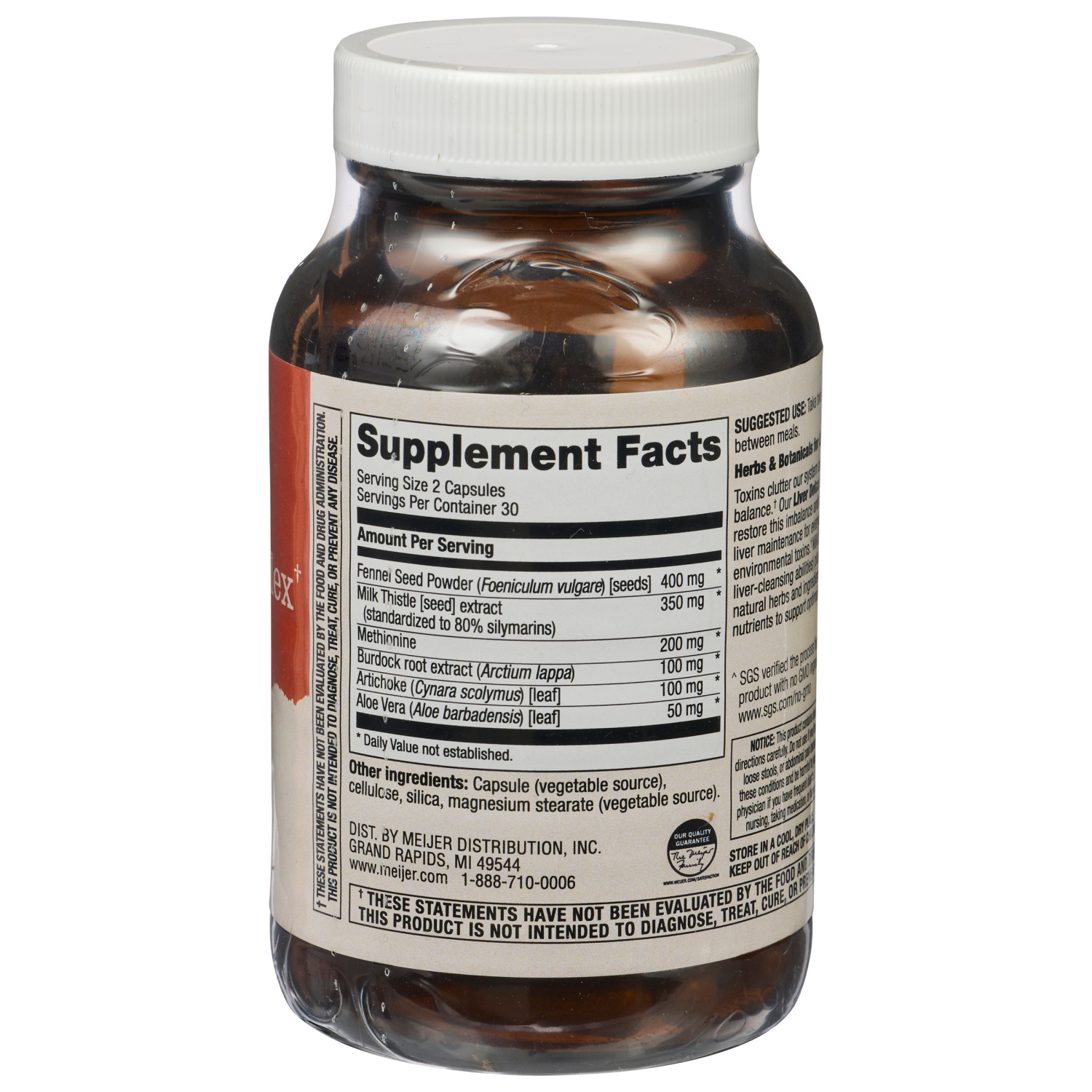 slide 2 of 2, True Goodness Liver Detox Dietary Supplement, 60 ct