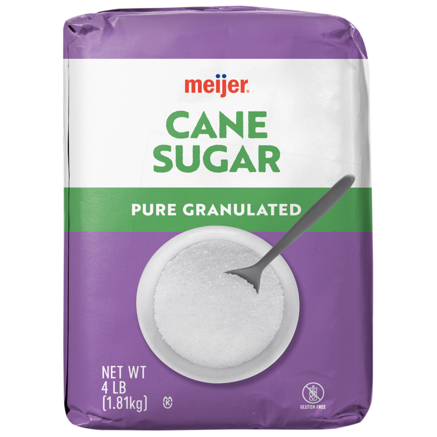 slide 2 of 5, Meijer Cane Sugar, 4 LB, 4 lb