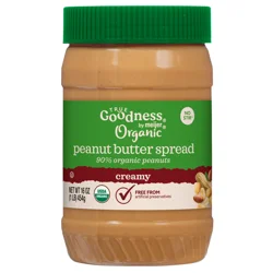 True Goodness Organic Creamy Peanut Butter