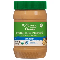 True Goodness Organic Crunchy Peanut Butter