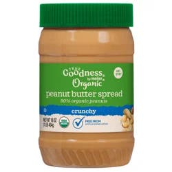 True Goodness Organic Crunchy Peanut Butter