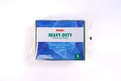 MEIJER HEAVY DUTY SCRUB SPONGES 6CT