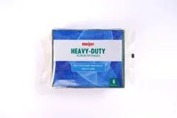 Meijer Heavy Duty Scrub Sponges 6ct