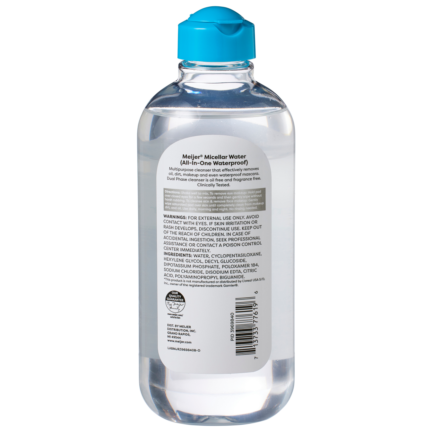 slide 2 of 2, Meijer Micellar Water 13.5 Floz, 13.5 fl oz