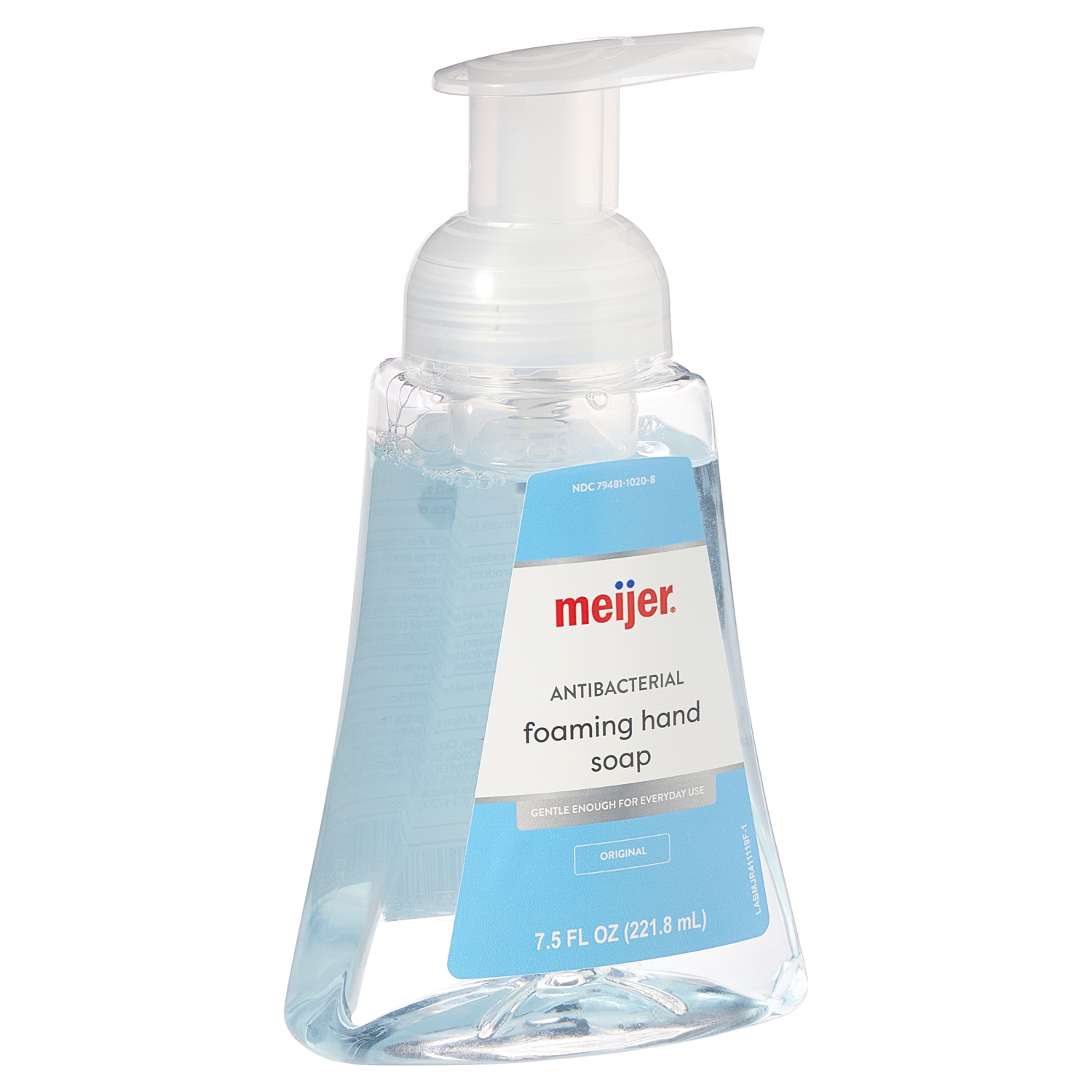slide 2 of 2, Meijer Hand Soap Antibacterial Foaming, Original Scent, 7.5 fl oz, 7.5 fl oz