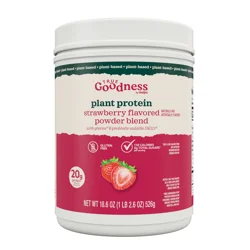 TRUE GOODNESS PLANT PRO PWD STRAW 18.6OZ