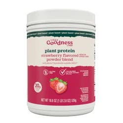 TRUE GOODNESS PLANT PRO PWD STRAW 18.6OZ