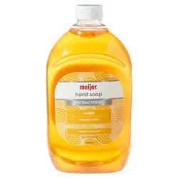 Meijer Antibacterial Hand Soap Refill, Amber, 56 oz Refill