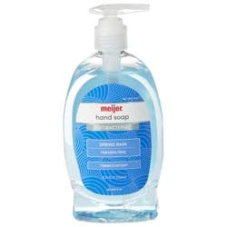 Meijer Antibacterial Hand Soap, Spring Rain, 11.25 oz