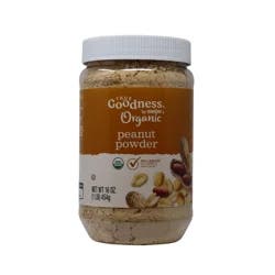 True Goodness Organic Powdered Peanut Butter Original 16 Oz