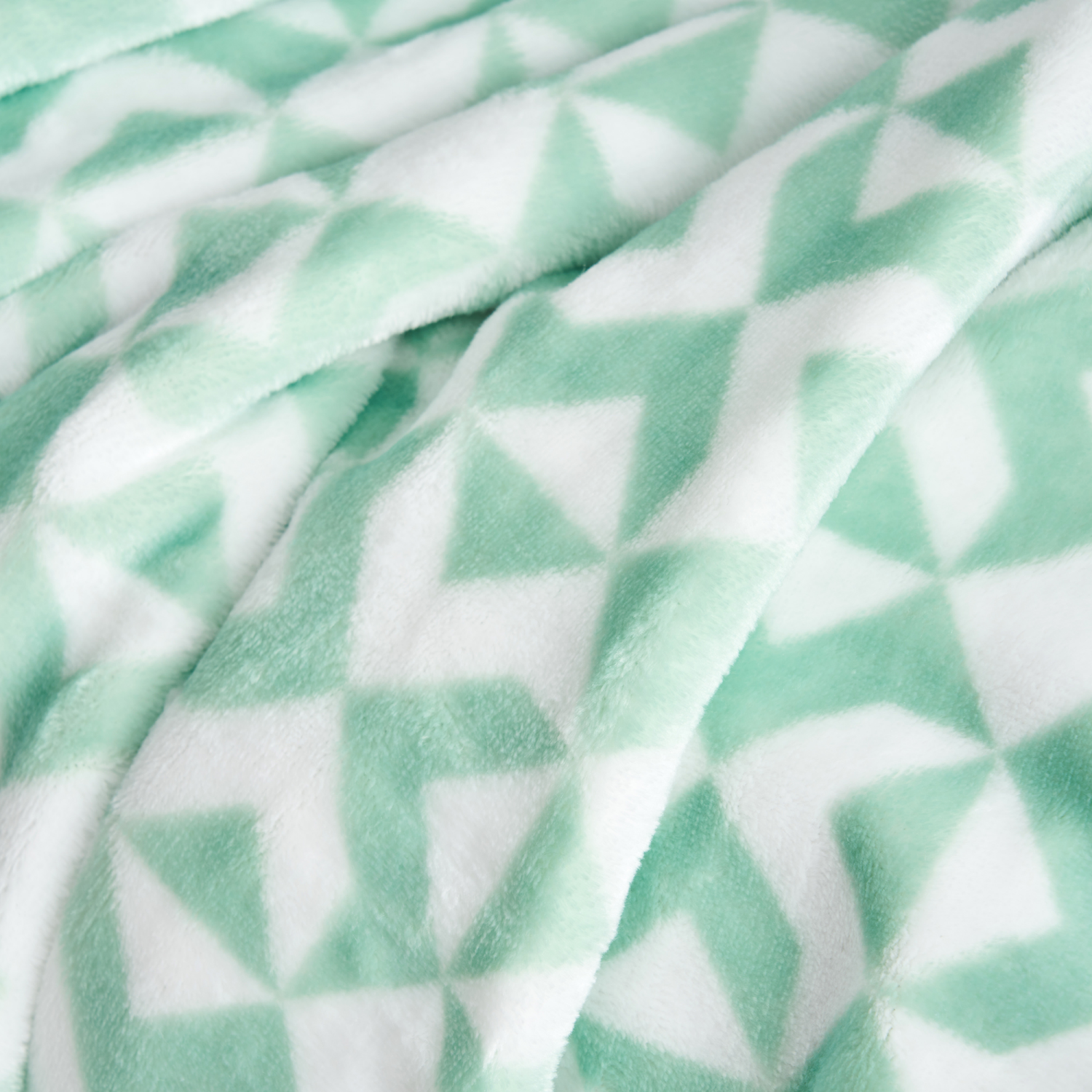 slide 2 of 6, Meijer Corporate Seasonal Geo Plush Throw, 50 in x 70 in, 50 inx70 in