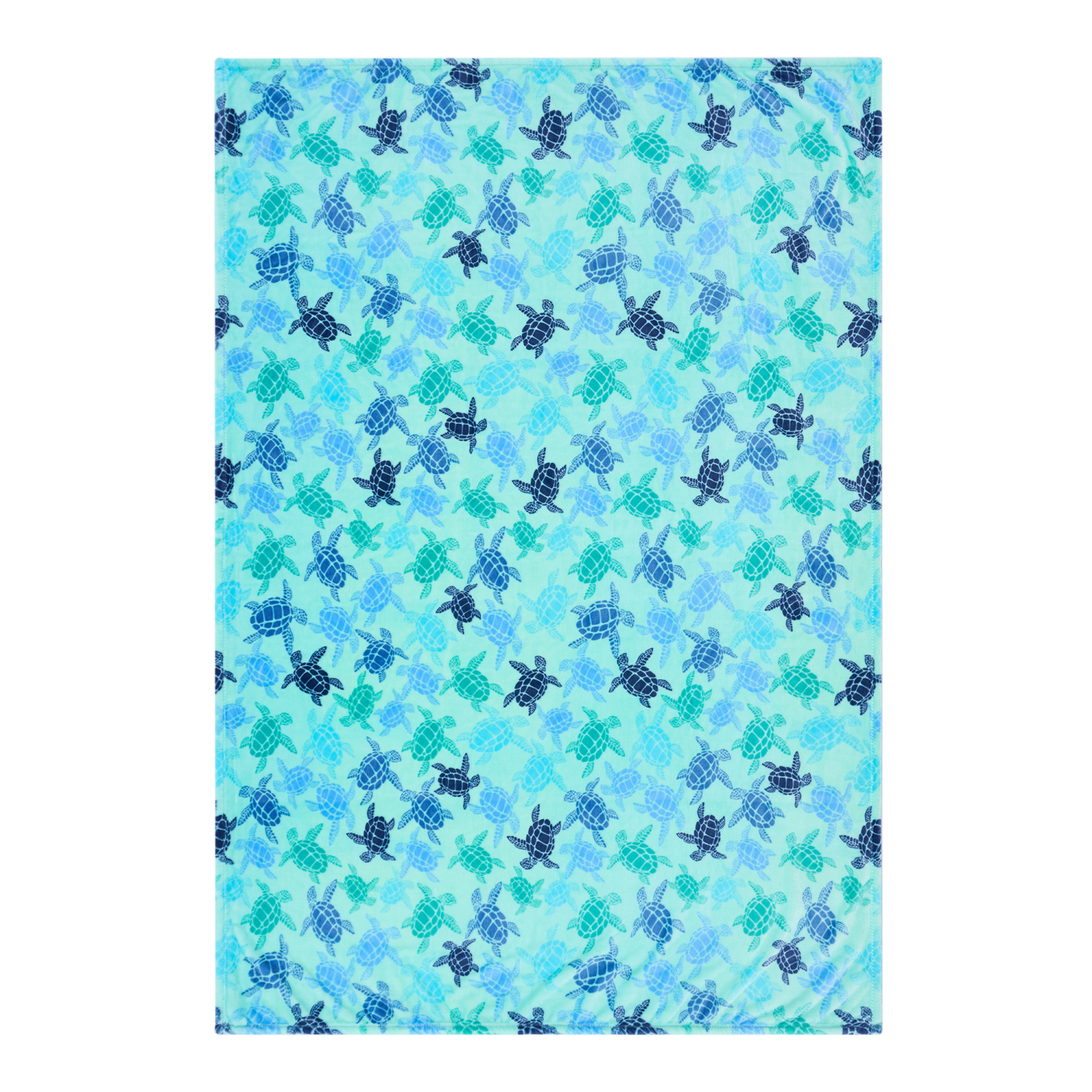 slide 6 of 6, Meijer Corporate Seasonal Sea Turtles Plush Throw, 50 in x 70 in, 50 inx70 in