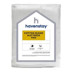 Havenstay Cotton Blend Mattress Pad Queen