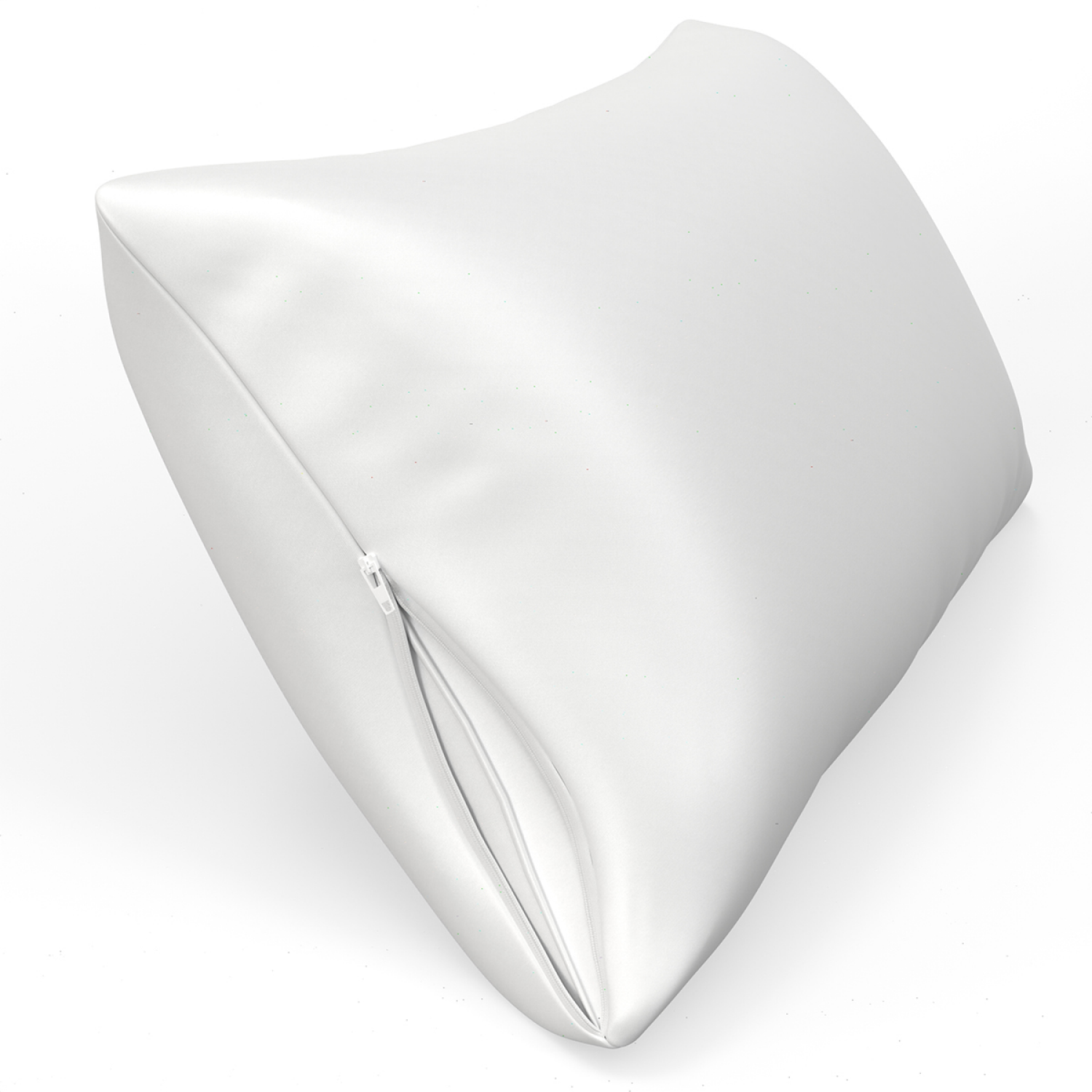 slide 4 of 5, ROOM & RETREAT SATIN PILLOW PROTECTOR S/Q, s/q