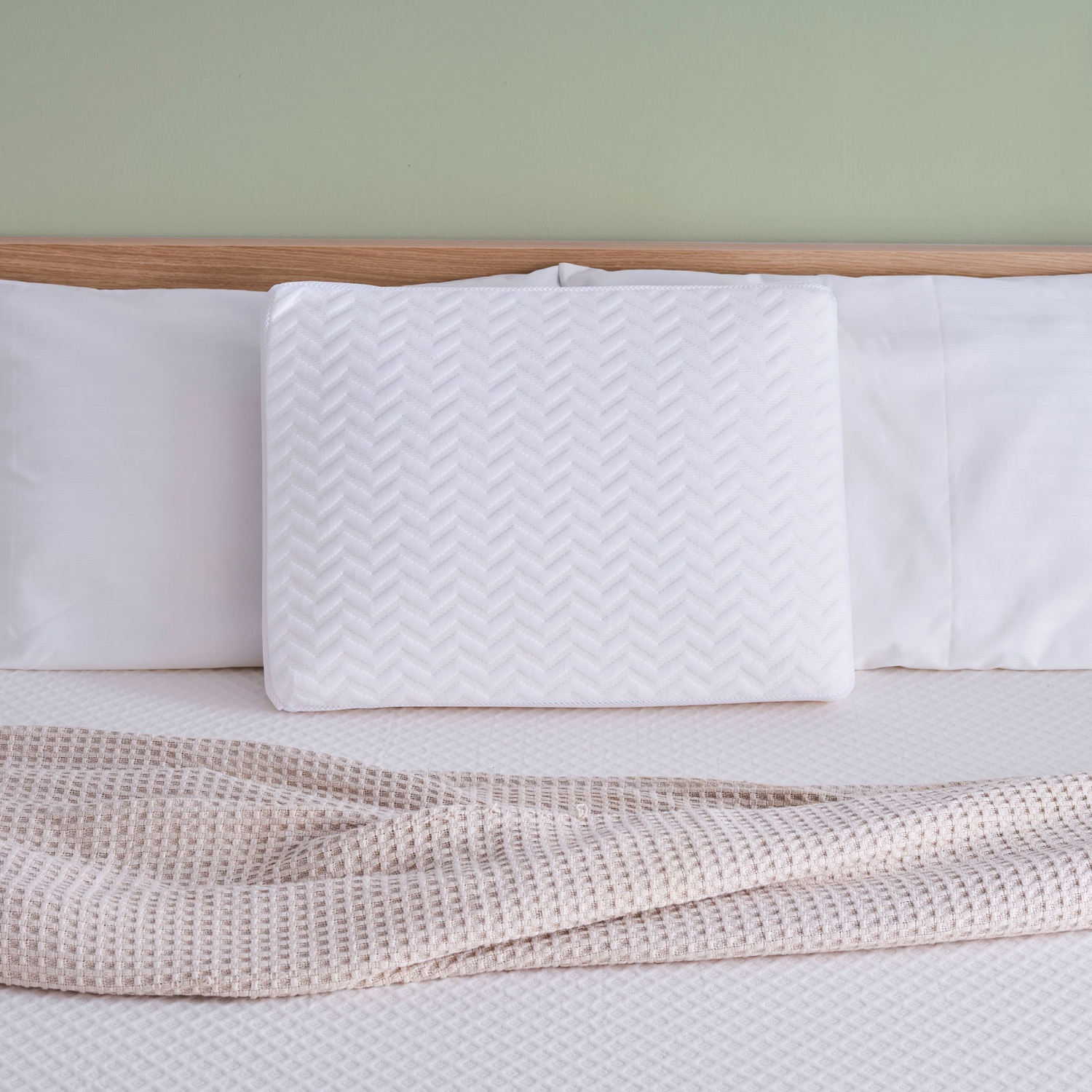 slide 5 of 7, Room & Retreat Performance Foam Pillow, Standard/Queen, standard