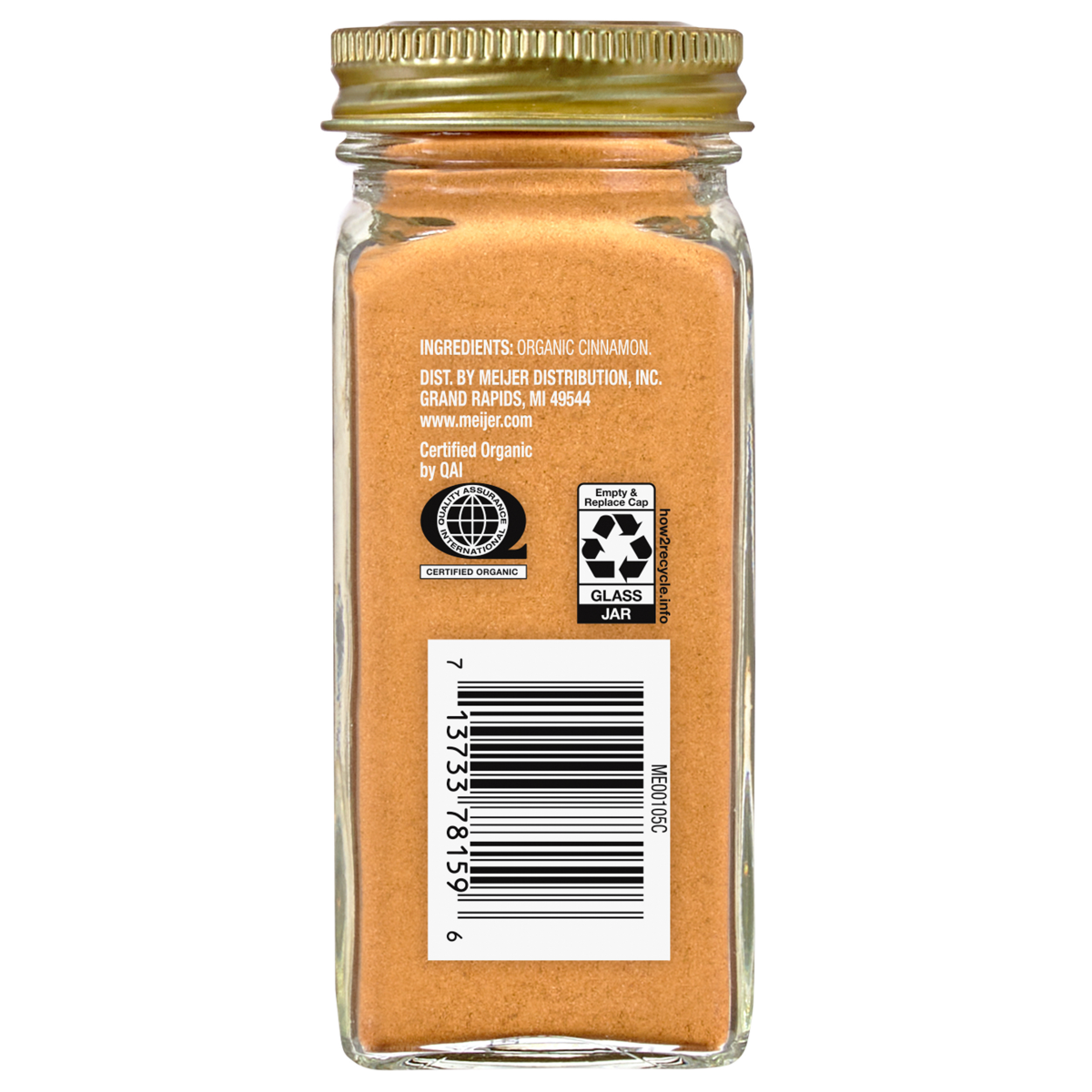 slide 2 of 2, True Goodness Organic Cinnamon Ground, 2.15 oz