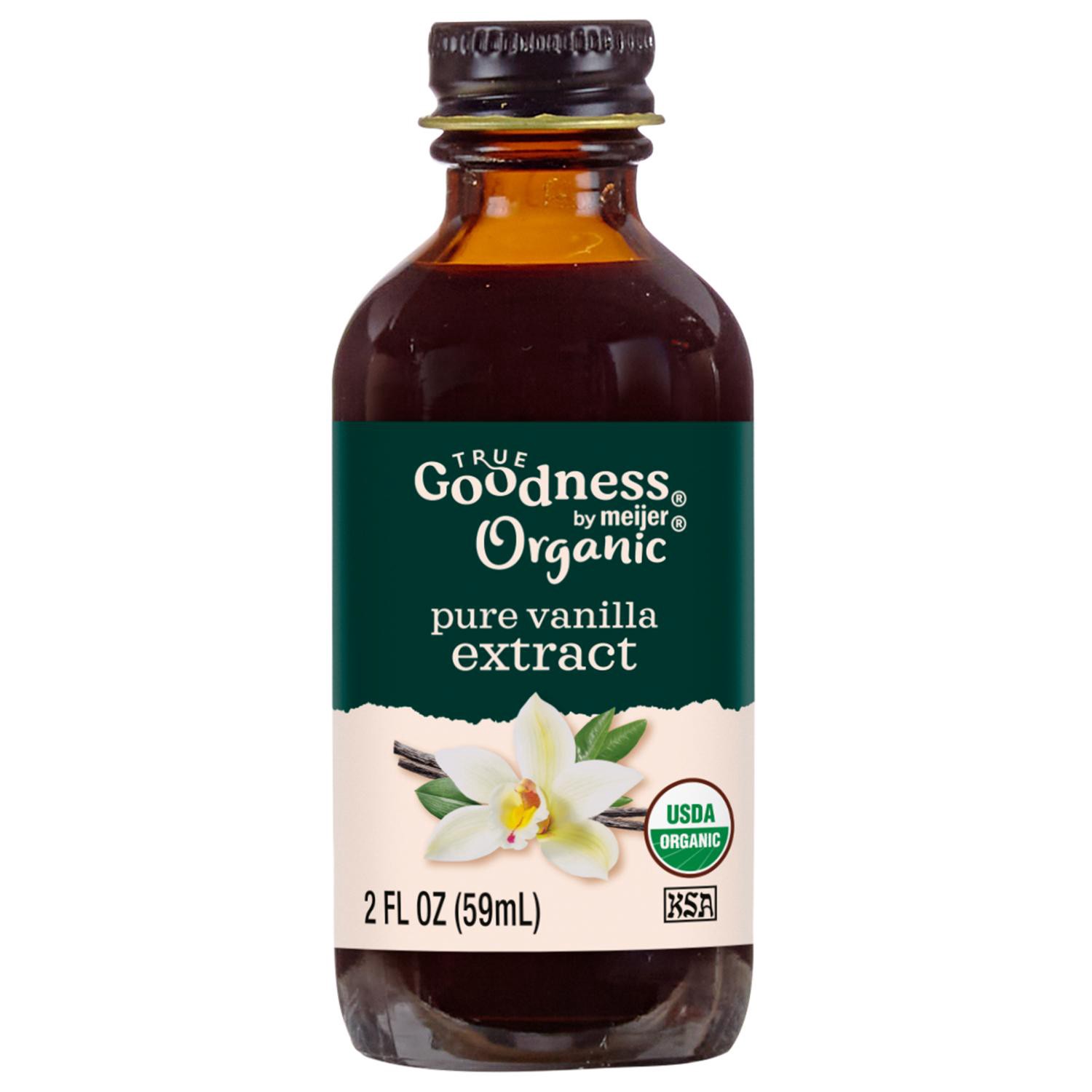 slide 1 of 3, Organic Pure Vanilla Extract, 2 Oz, 2 oz
