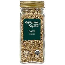 True Goodness Organic Basil, .6 Oz