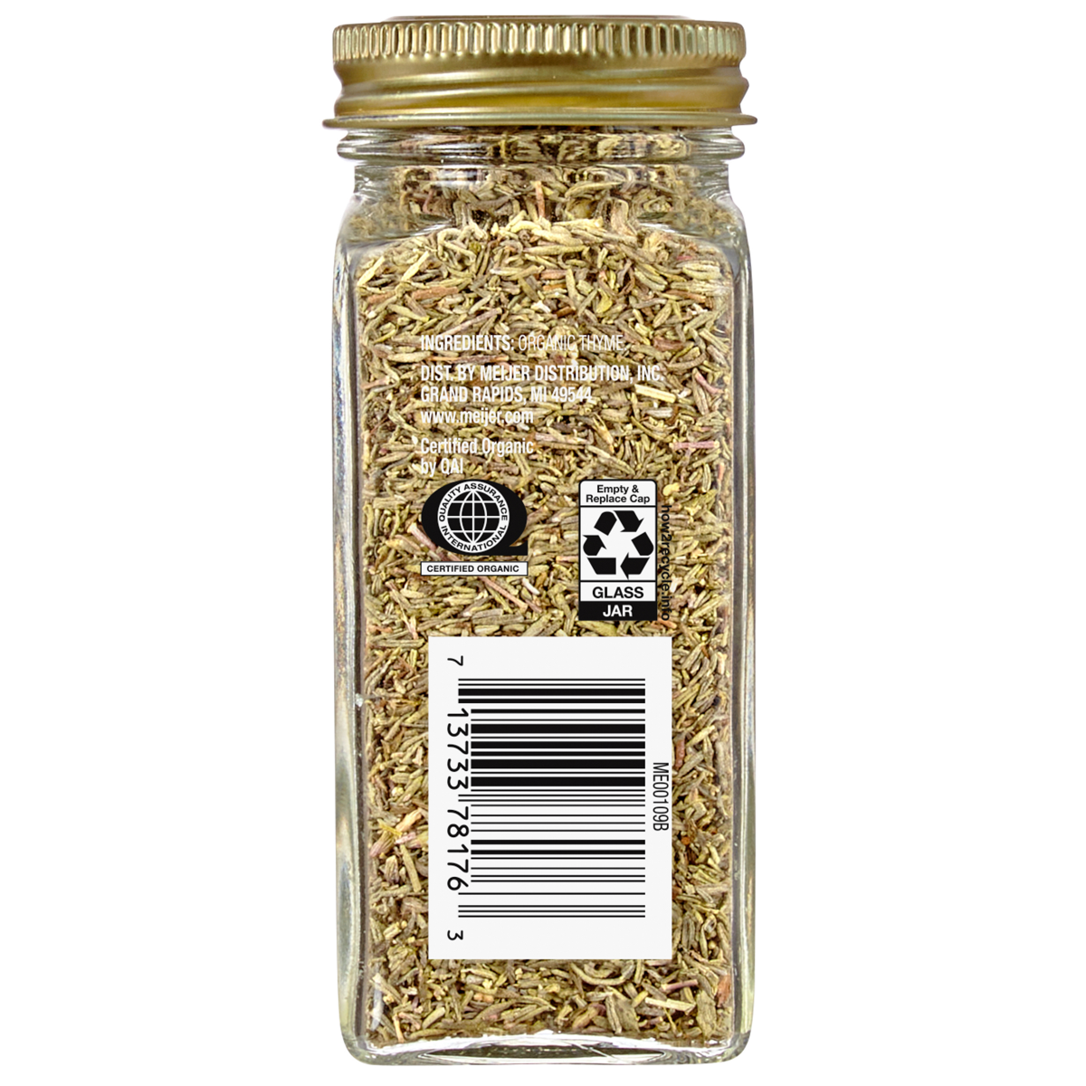 slide 2 of 2, True Goodness Organic Thyme Leaf, 0.78 oz