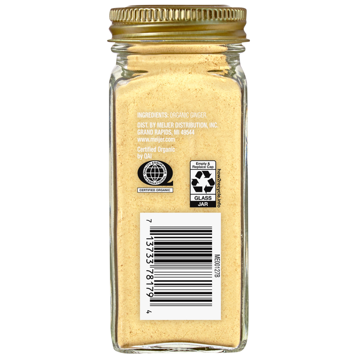 slide 2 of 2, True Goodness Organic Ground Ginger, 1.73 oz