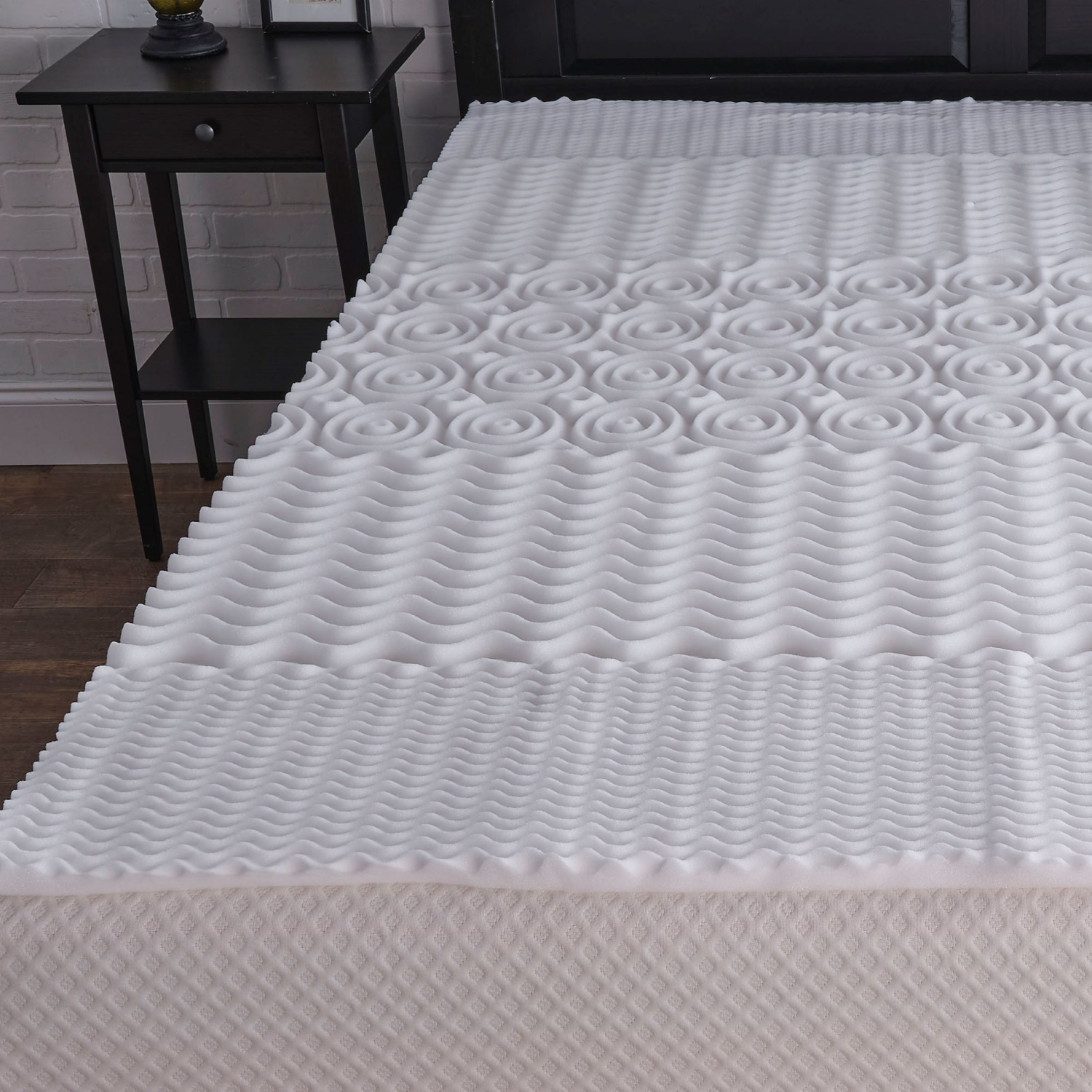 slide 5 of 7, Havenstay 5 Zone Mattress Topper, Full, Full Size