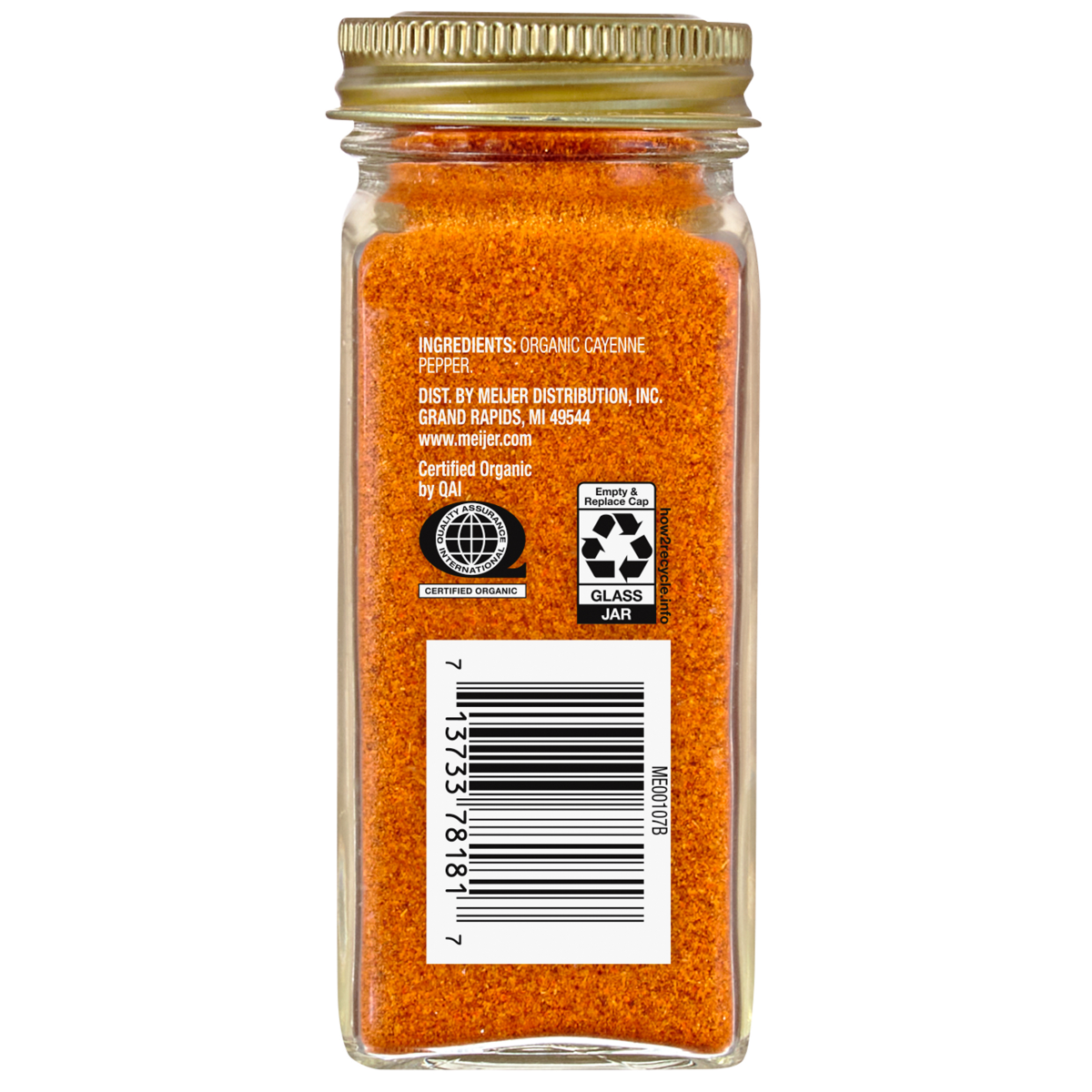 slide 2 of 2, True Goodness by Meijer Organics Cayenne, Ground - 1.62 oz, 1.62 oz