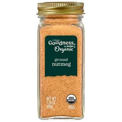 True Goodness Ground Nutmeg Organic, 1.76 Oz
