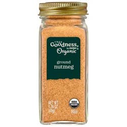 True Goodness Ground Nutmeg Organic, 1.76 Oz