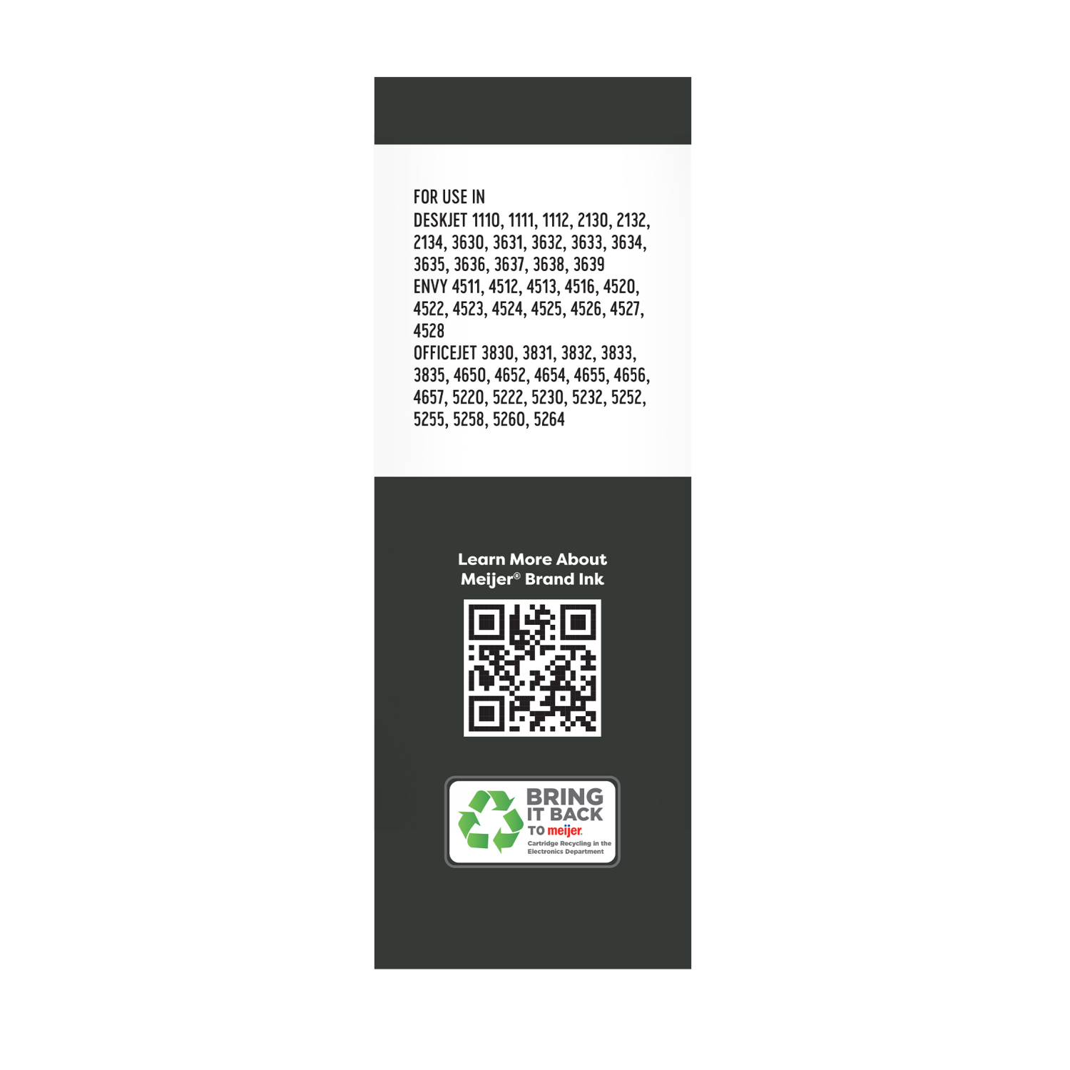 slide 4 of 7, Meijer HP 63 Ink Black/Tri-Color 2PK, 2 ct