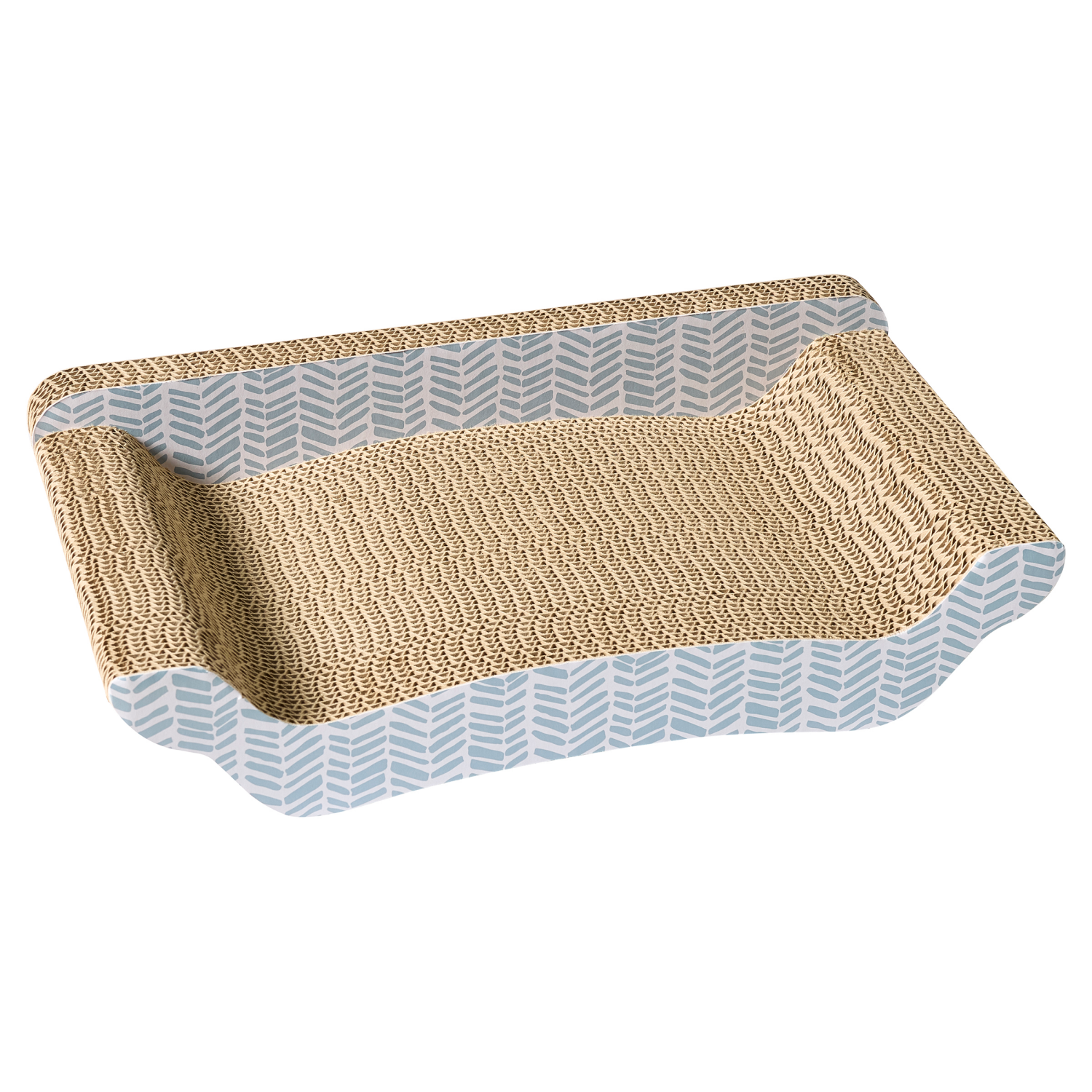 slide 3 of 4, Meijer Multi-Colored Couch Lounger Scratcher, 1 Each, 1 ct