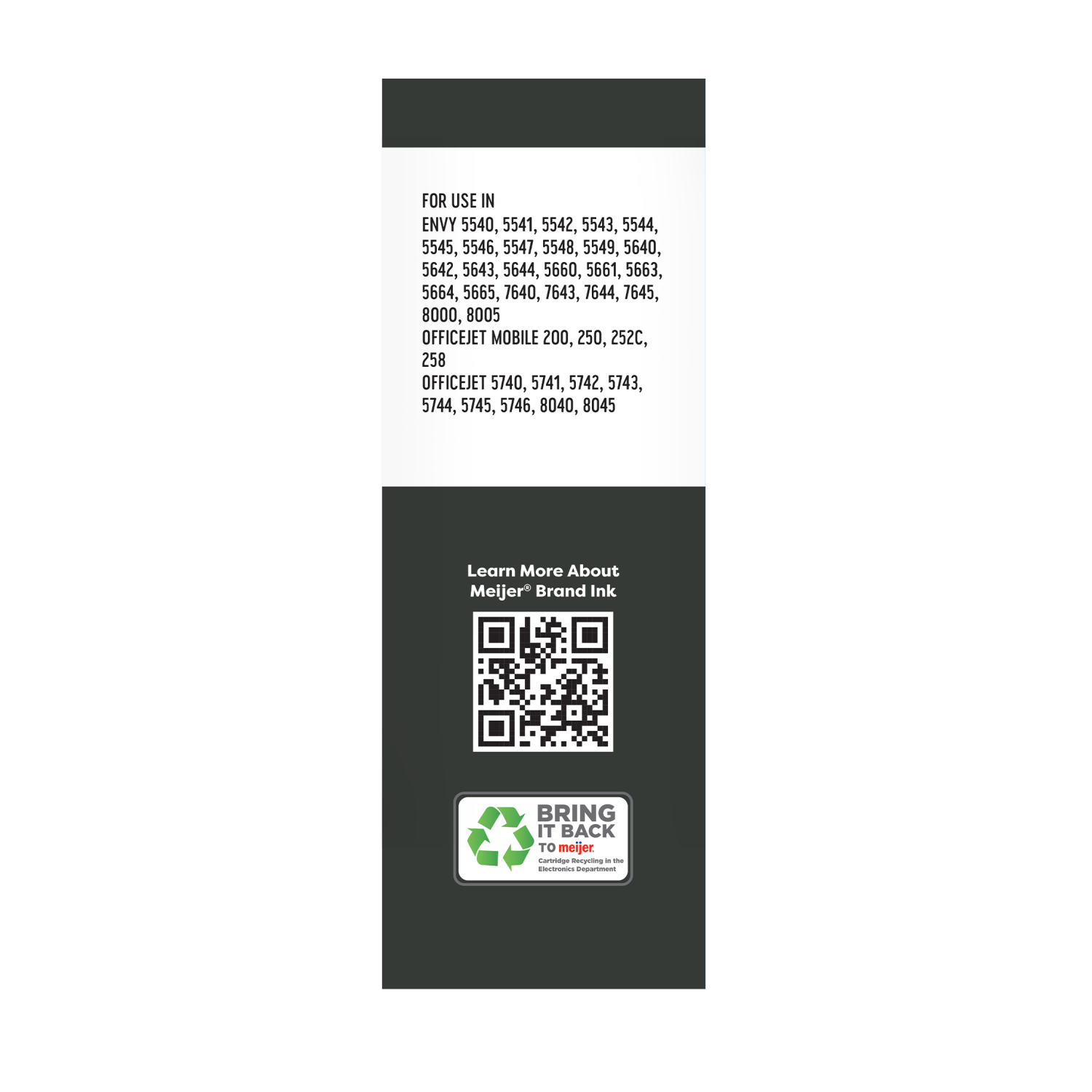 slide 4 of 7, Meijer HP 62 Ink Black/Tri-Color, 2 ct