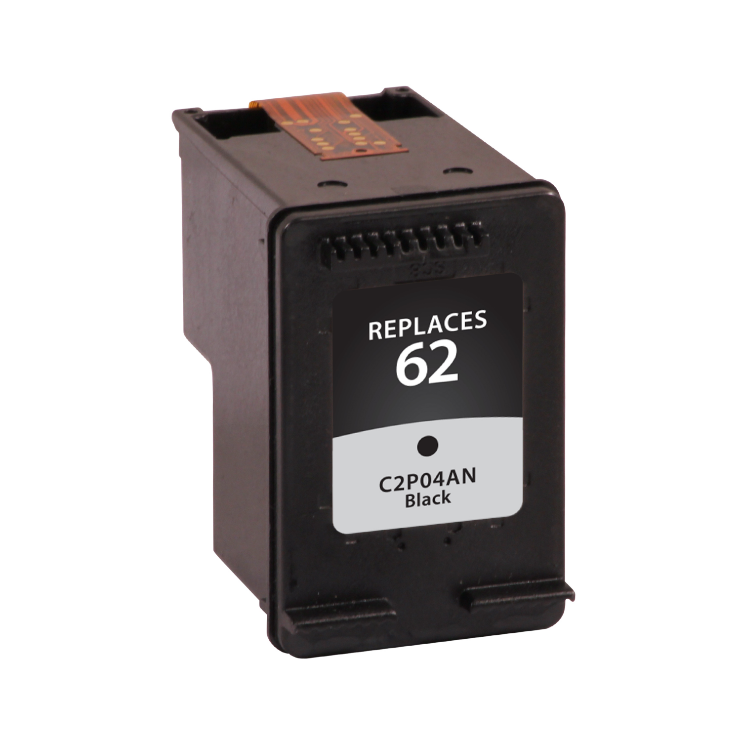 slide 2 of 7, Meijer HP 62 Ink Black, 1 ct