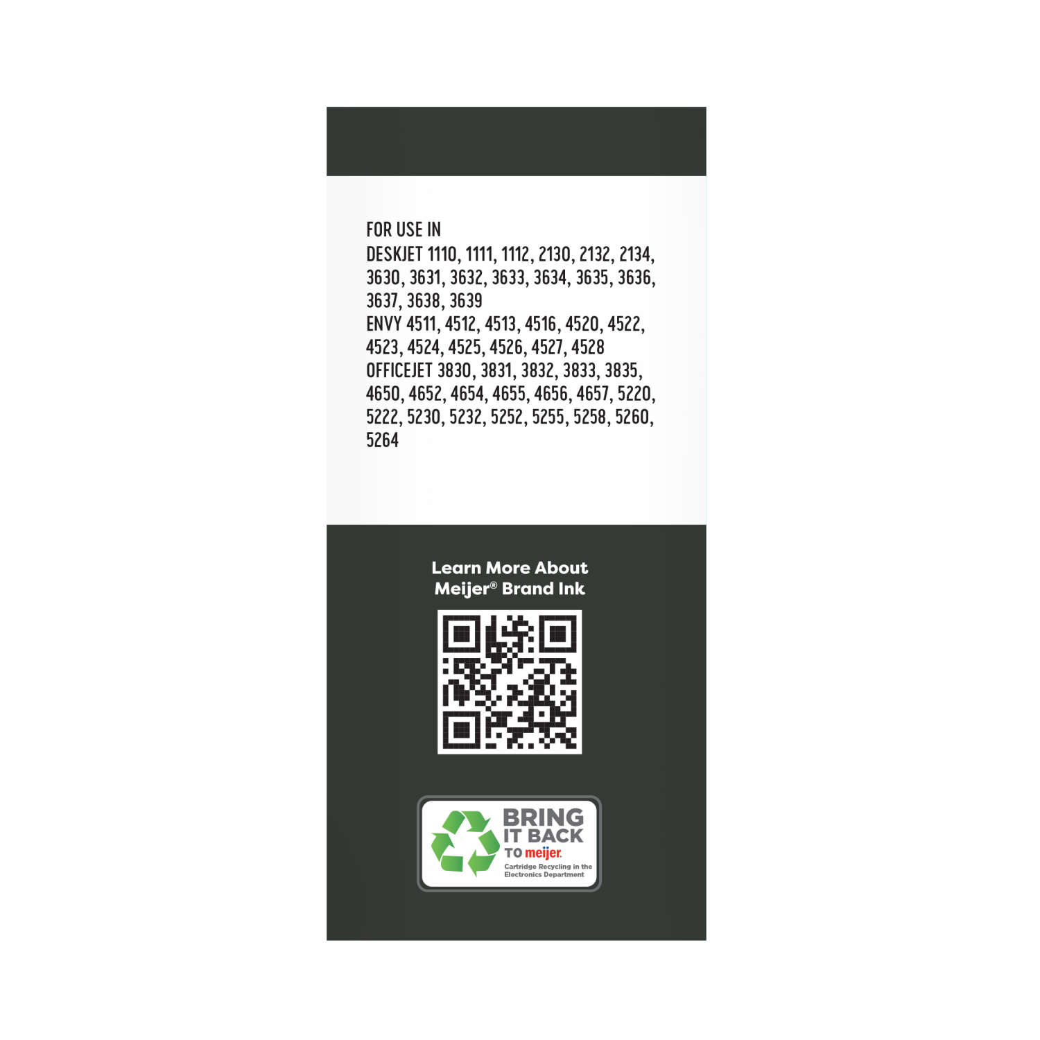 slide 4 of 7, Meijer HP 63 Ink Tri-Color, 1 ct