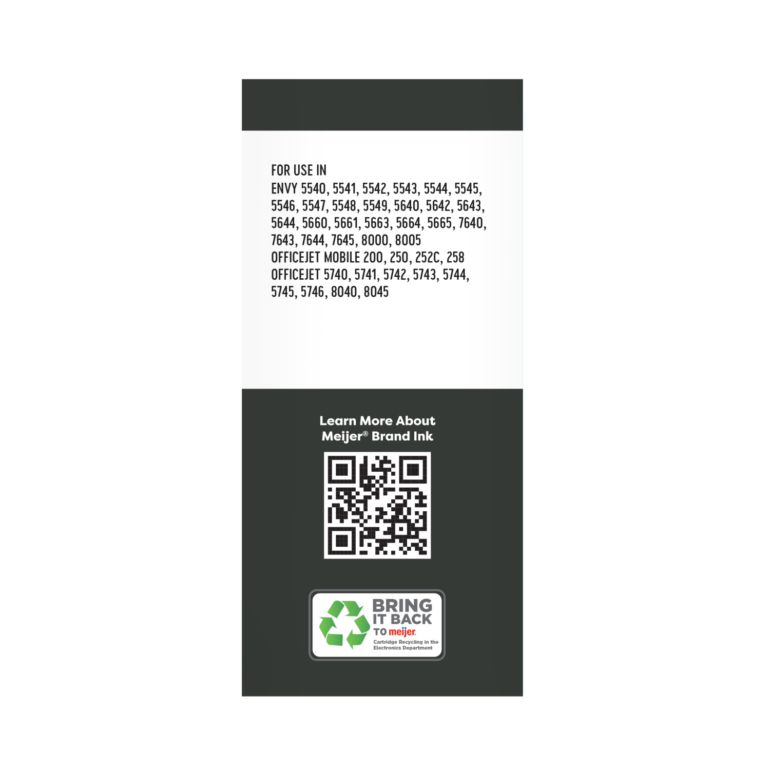 slide 4 of 7, Meijer HP 62XL Ink Black 1PK, 1 ct