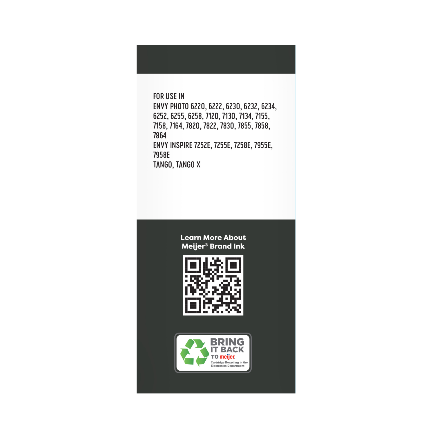 slide 4 of 7, Meijer HP 64XL Ink Black, 1 ct