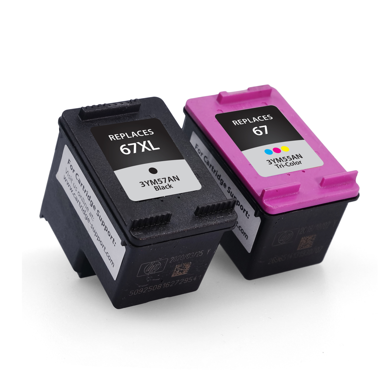 slide 2 of 7, Meijer HP 67XL/67 Ink Black/Tri-Color 2PK, 2 ct