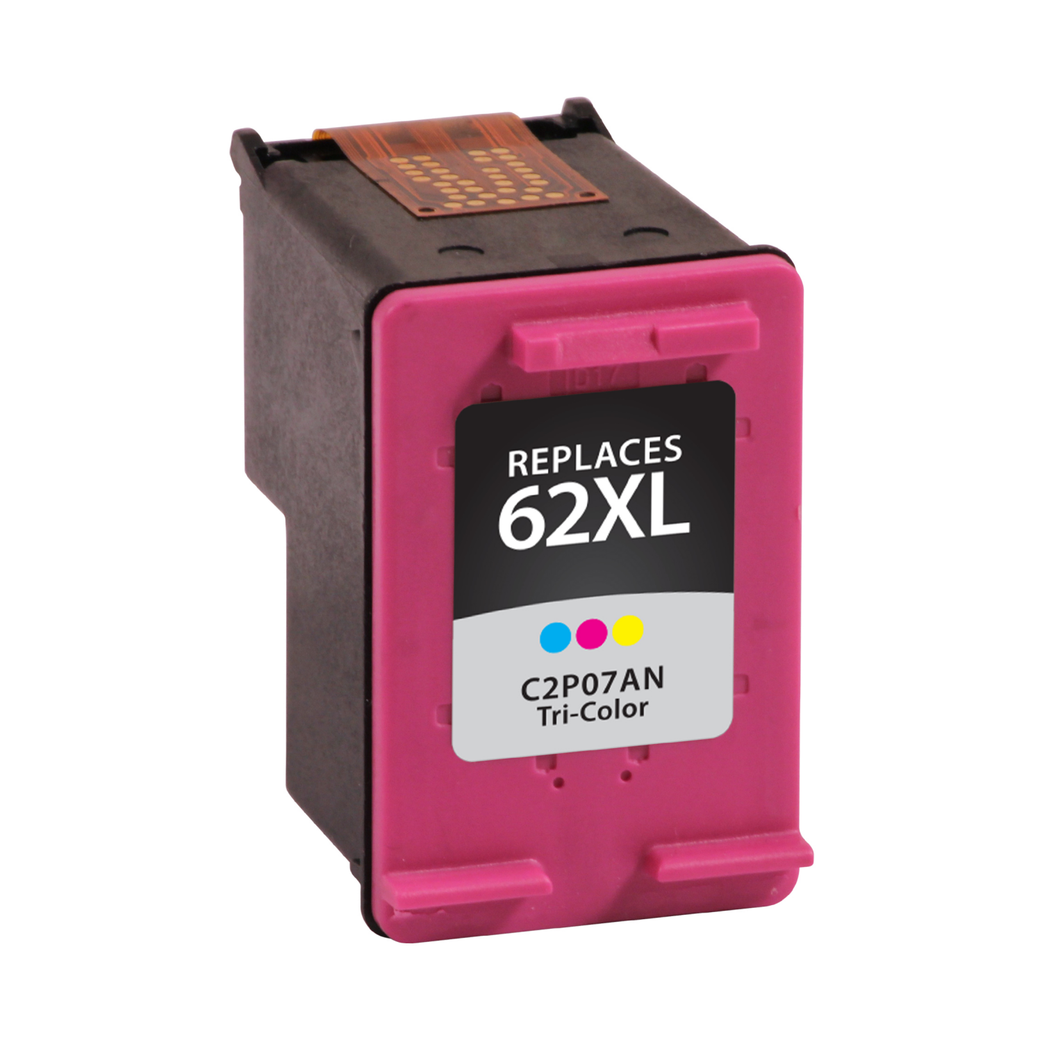 slide 2 of 7, Meijer HP 62XL Ink Tri-Color, 1 ct