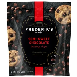 FREDERIKS BY MEIJER Frederik's Semisweet Chocolate Baking Chips- 10 oz